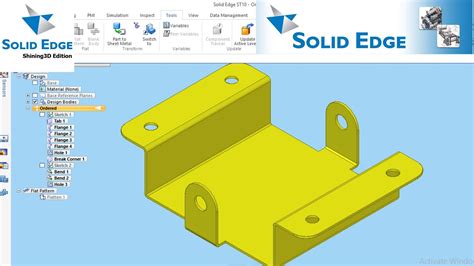 proe sheet metal tutorial|Sheet metal tutorial .